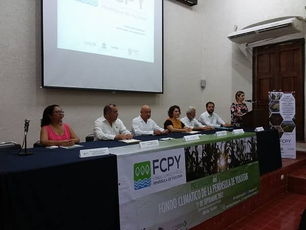 presentación del Fondo Climático de la Península de Yucatán A.C.,