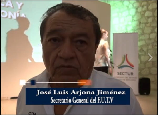 Secretario del FUTV Jose L Arjona Jimenez