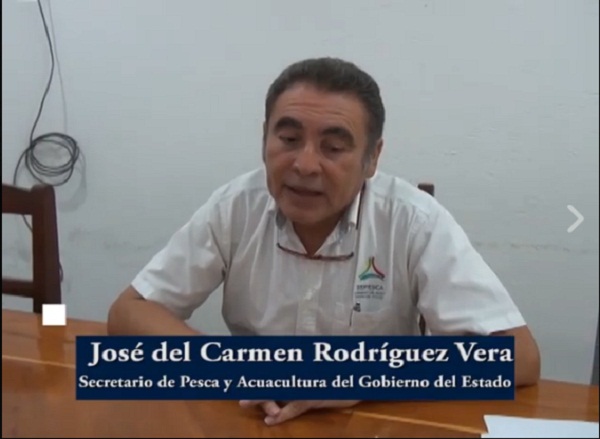 Secretario de Pesca José del C Rodríguez Vera