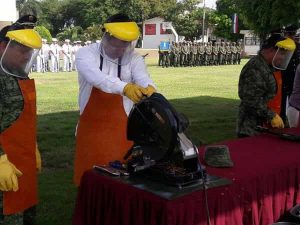 Ceremonia de Destrucción de Armamento Asegurado y Puesto a Disposición de la Secretaría de la Defensa Nacional