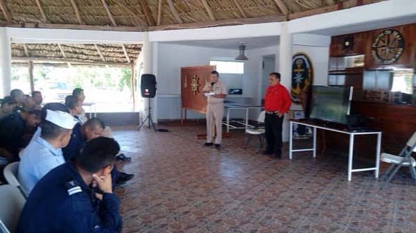 SEPROCI IMPARTIERON CURSOS A PERSONAL DE LA SECRETARIA DE MARINA Y AL CDC MIGUEL HIDALGO