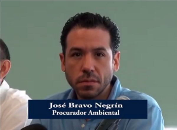 Procurador de Protección Ambiental, José Bravo Negrin