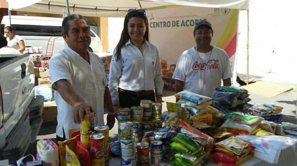 conalep entrega ayuda humanitaria