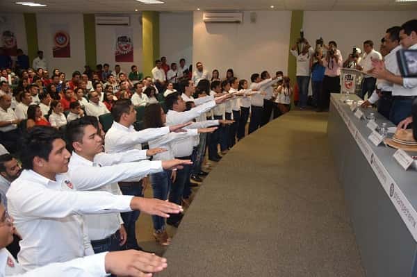 Toma de protesta del Comité Estatal de la Federación de Organizaciones Obrero Juveniles (FOOJ) y de las estructuras de los comités municipales de la Red Juventud Popular (RPJ).